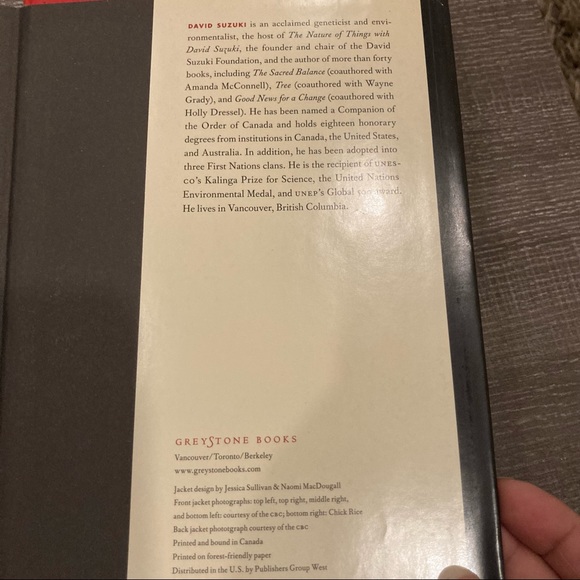 David Suzuki The Autobiography Published by Greystone Books - Picture 3 of 4